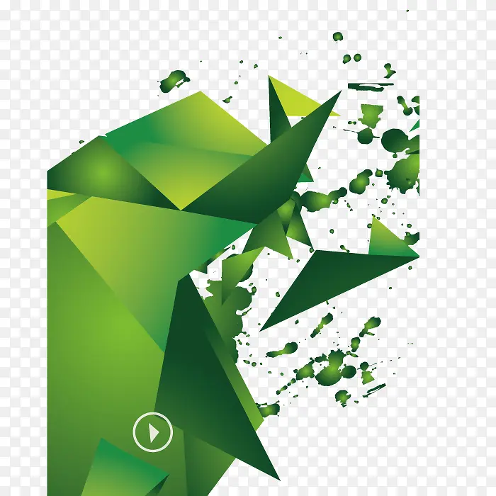 矢量艺术几何物体图形