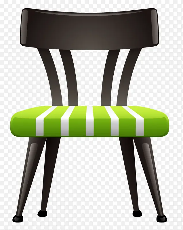 绿色餐厅椅