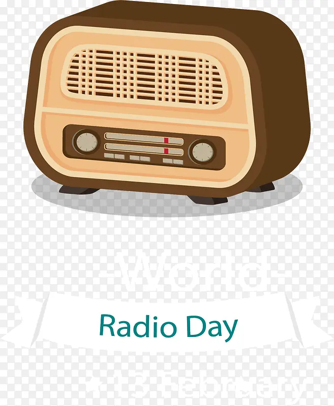 复古老式收音机