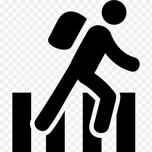 过马路图标PNG图片素材下载_图片编号qjejkenr-免抠素材网