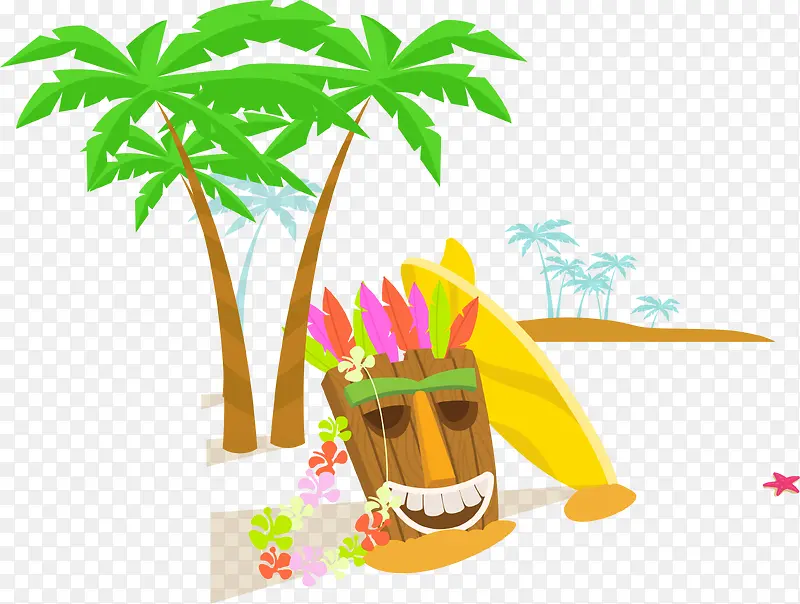 美丽的夏威夷海岛