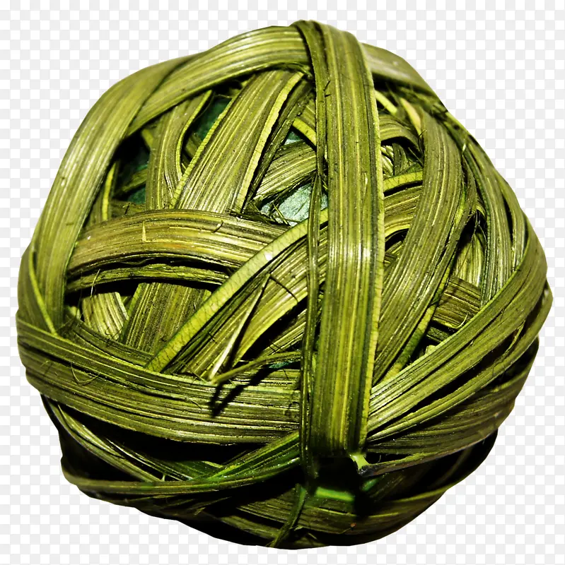 绿色编织球
