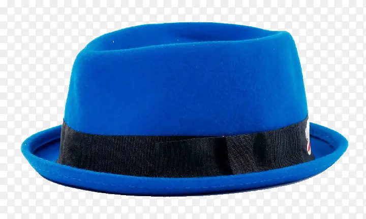 蓝色帽子