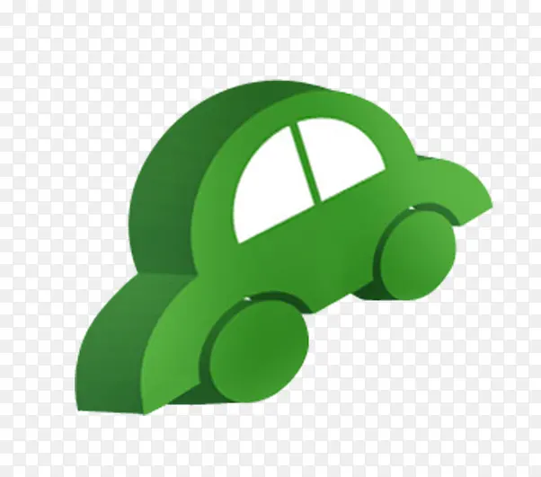 绿色小车