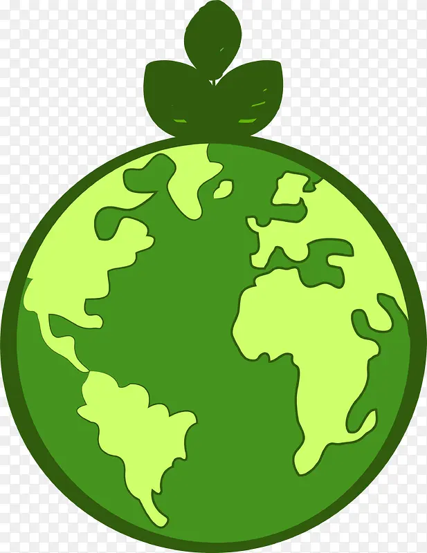 世界环境日绿色地球