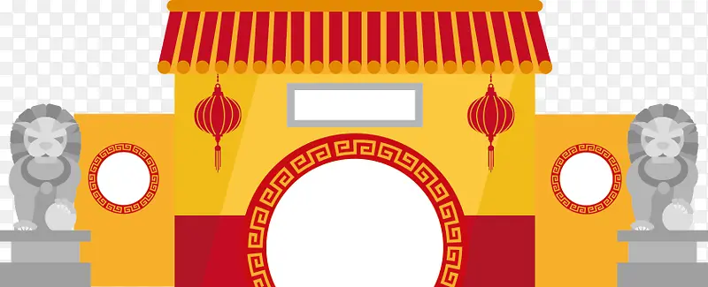 中国建筑矢量素材