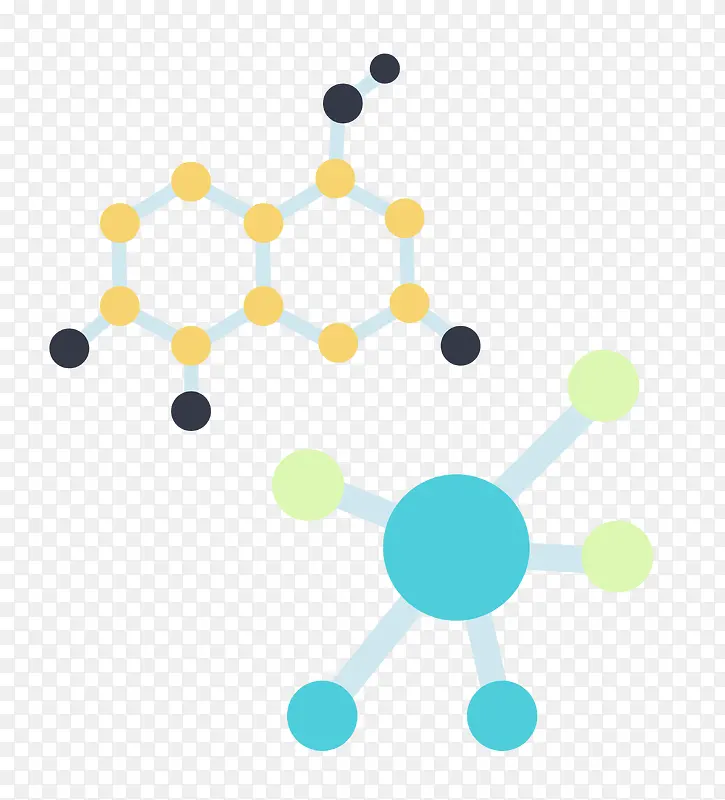 矢量化学结构素材