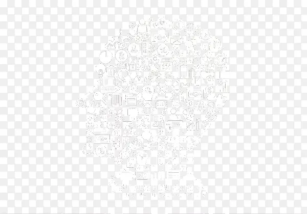 创意商务男子头像