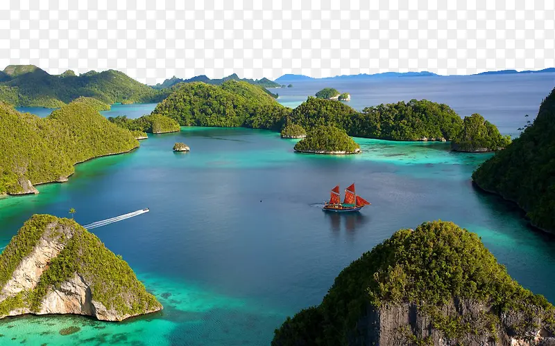 印度尼西亚自然风景图