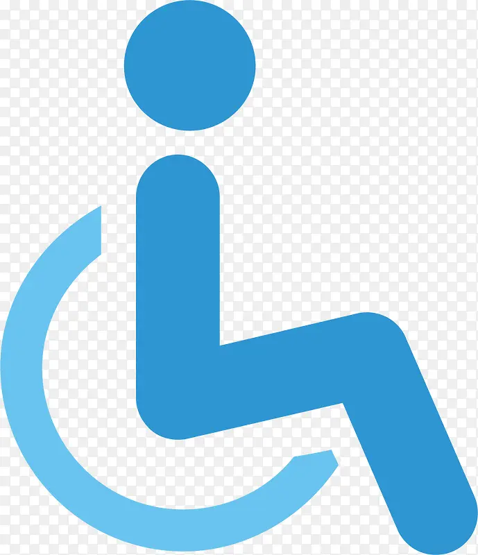 医院用的残疾人标志