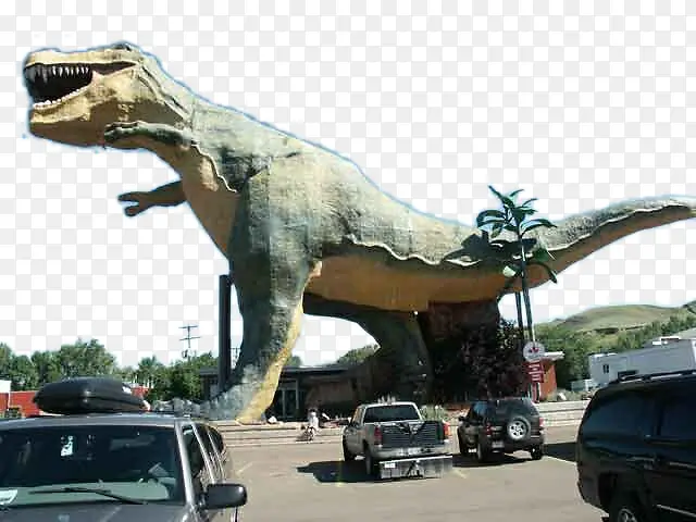 恐龙乐园巨型霸王龙雕像