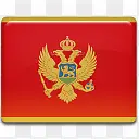 黑山国旗国国家标志