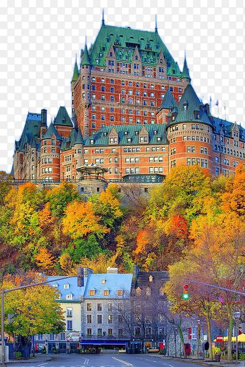 加拿大魁北克城堡