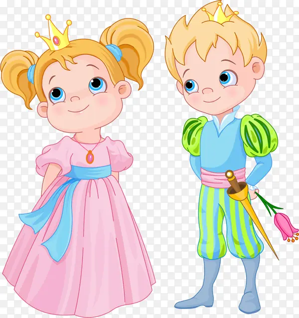 2017卡通公主与王子