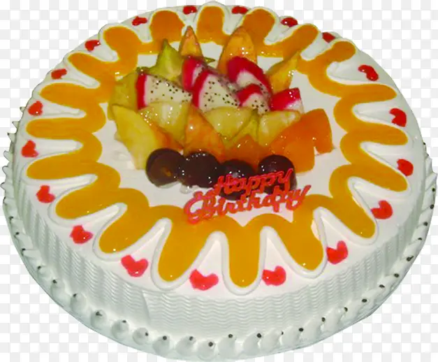 水果蛋糕欧式花纹