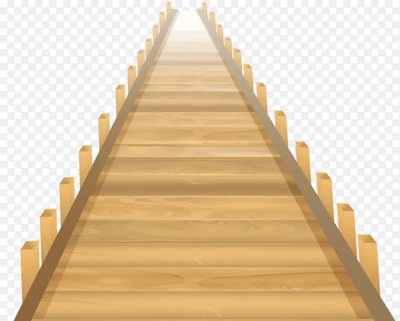 木制板桥