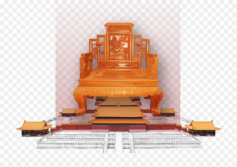 中国龙椅故宫
