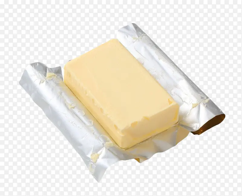 锡纸包装方块黄油