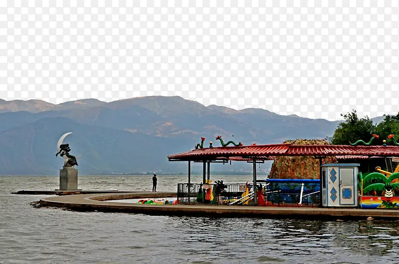 邛海湿地公园高清图