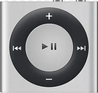 黑色播放MP3创意标志