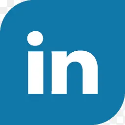 flaticon联系在LinkedIn社会化媒体叶