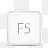 电脑键盘F5键图标