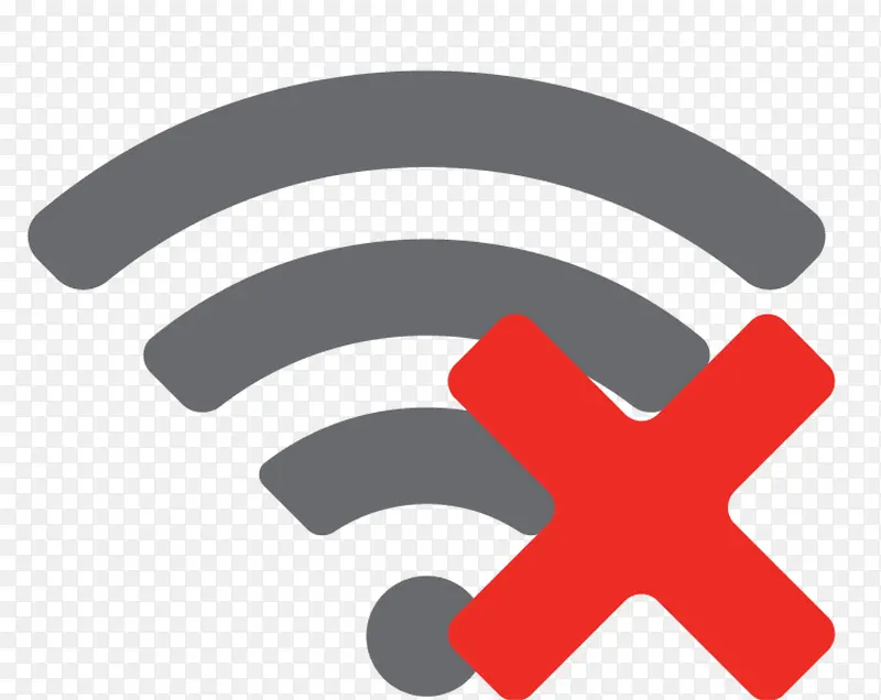 无法使用的wifi信号