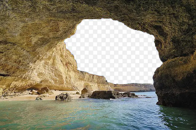 贝纳吉尔海滩洞穴
