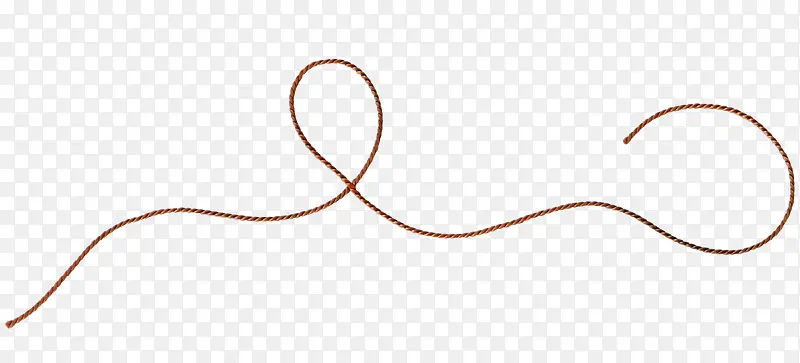 棕色漂亮绳子