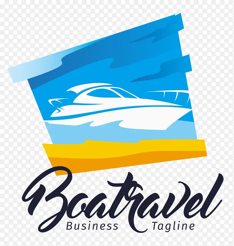轮船logo设计