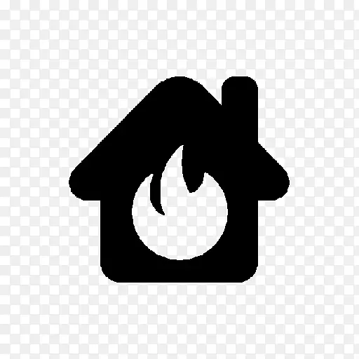 房子火灾图标