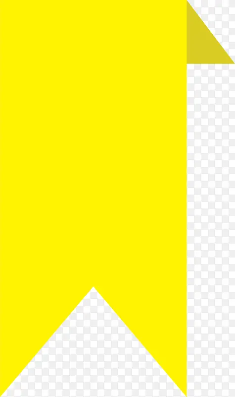 黄色标题框