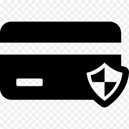 信用卡的安全图标