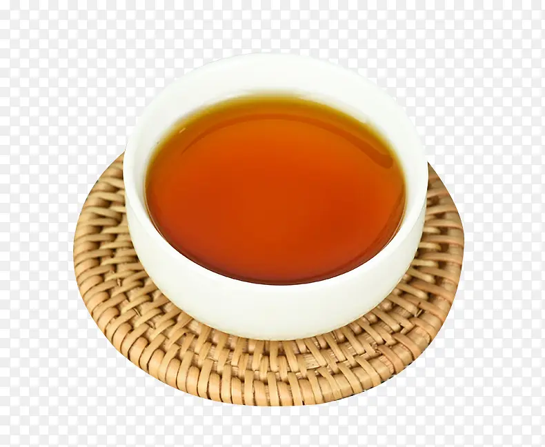 黑乌龙茶茶汤素材