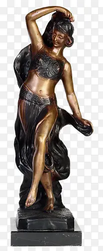 中世纪复古青铜雕塑