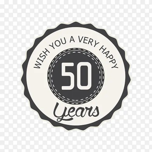 50周年标志