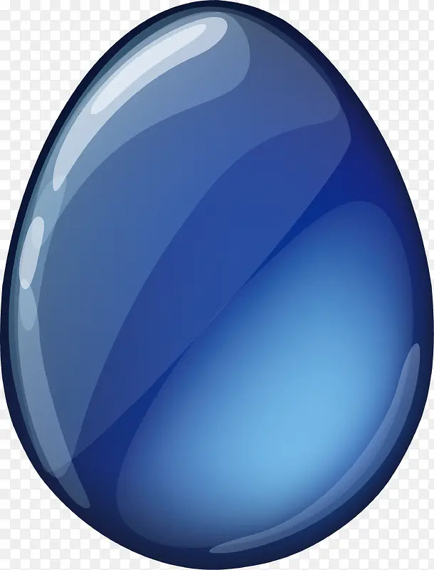 深蓝色宝石水晶