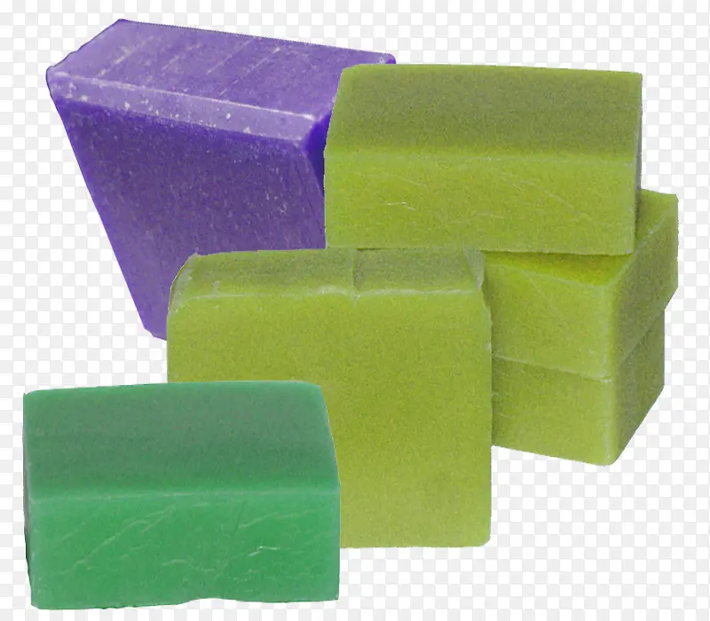 绿色手工老式肥皂