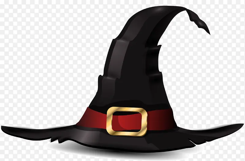 黑色巫师帽子