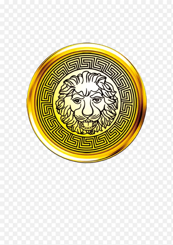 狮子头徽章