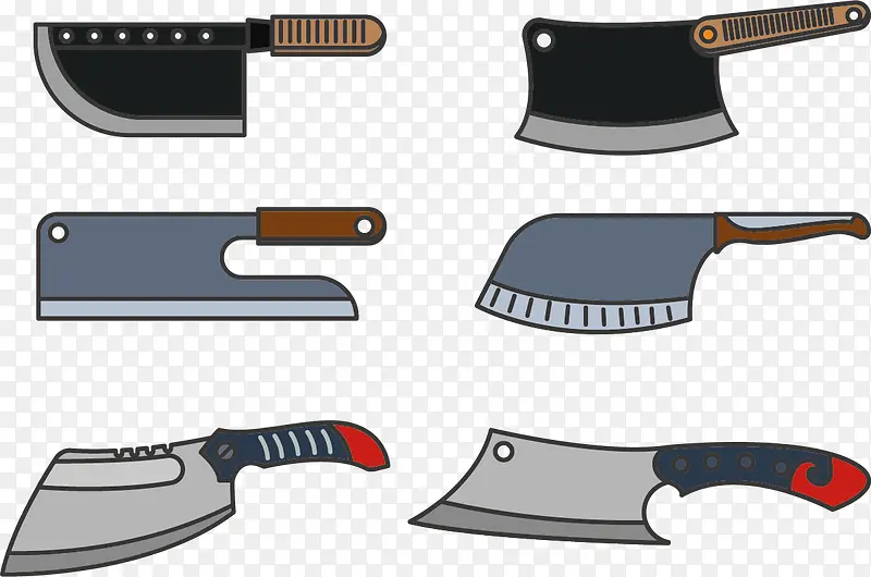 矢量图各种刀具