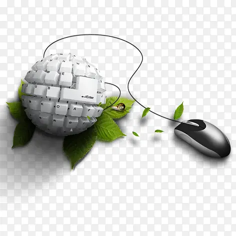 高尔夫球键盘 鼠标