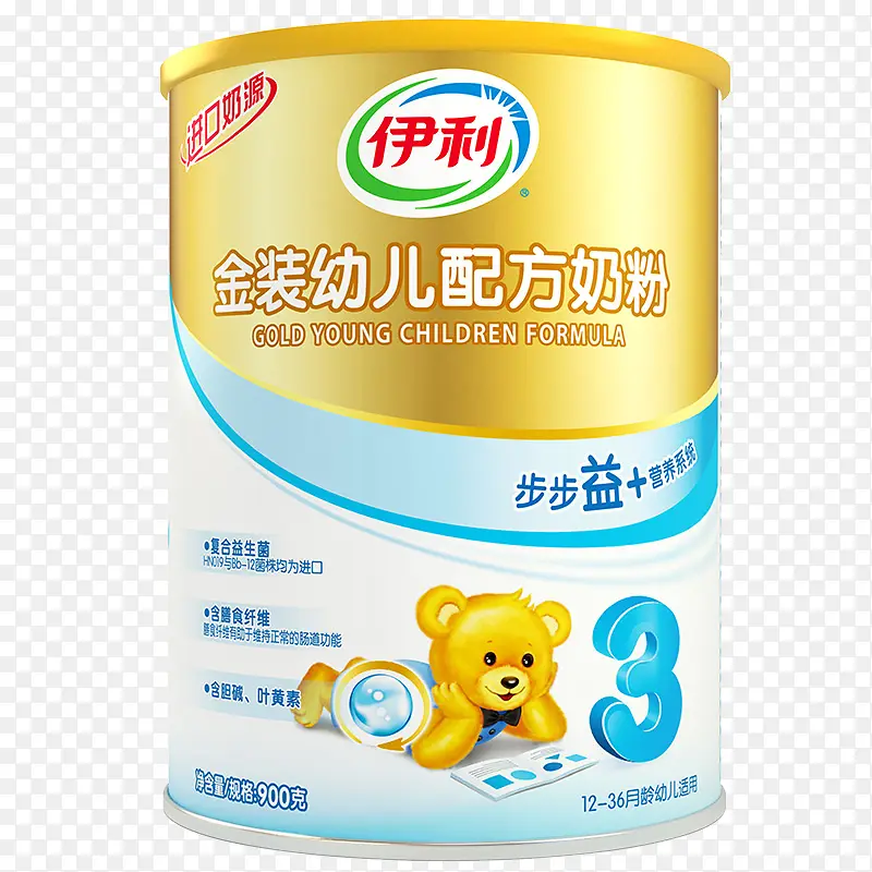 伊利金装幼儿配方奶粉3段