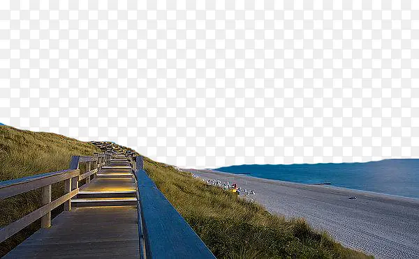 德国北海海岸步行桥