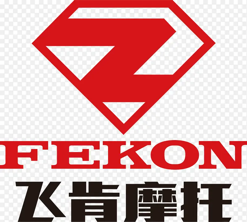 飞肯摩托logo