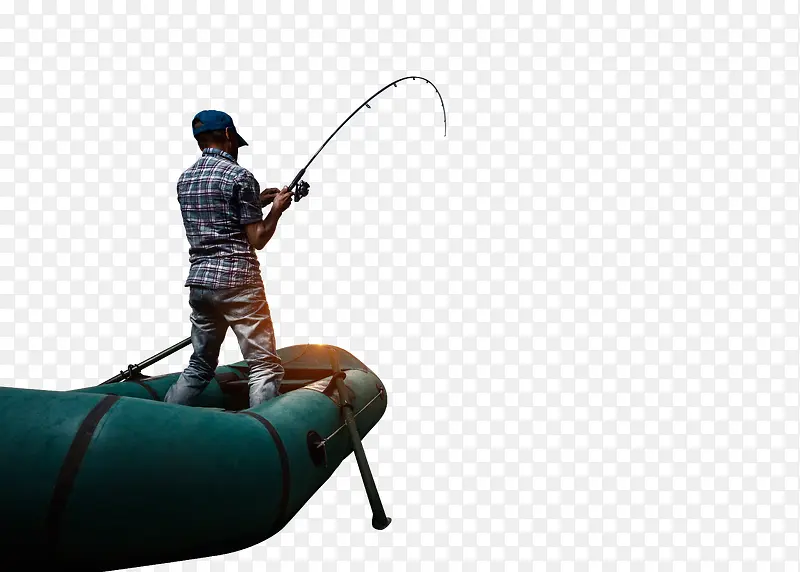 钓鱼的人