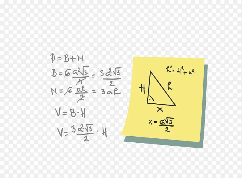 矢量数学公式素材PNG图片素材下载_图片编号ybaokopo-免抠素材网