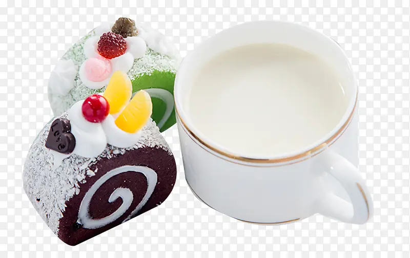 下午茶杏仁茶茶点