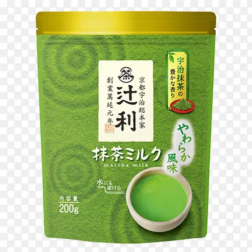 辻利牌抹茶粉牛奶拿铁风味