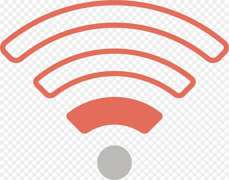 一格wifi信号标识